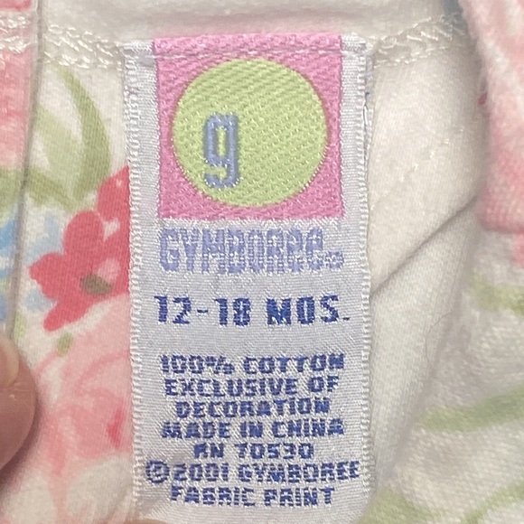 Girls Bundle Jeans, 2 Blouses Jumpsuit Long Sleeve Thermal Top All 12-18 Months - Picture 8 of 14